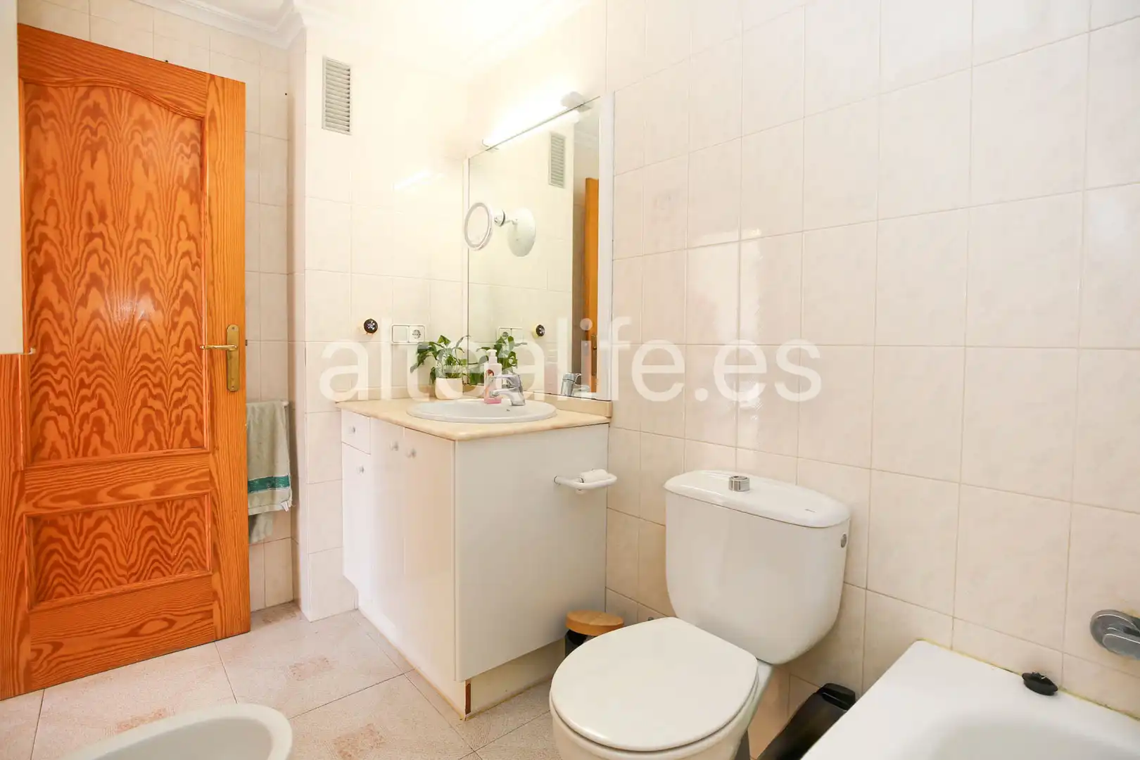 Baño de Apartamento en venta en Polop con Aire acondicionado y Balcón