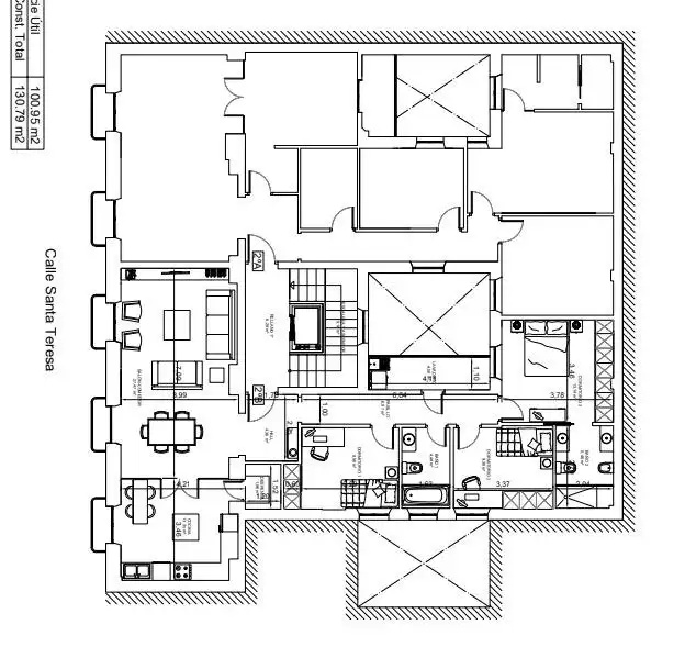 Piso con terraza en venta en Calle Santa Teresa 13, imagen 24