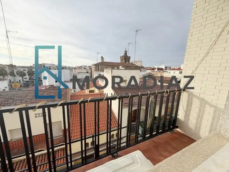 Vista exterior de Piso en venta en Villanueva de la Serena con Aire acondicionado, Calefacción y Amueblado