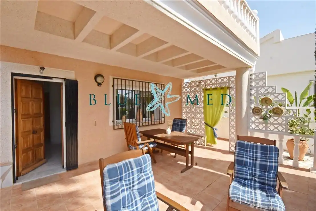 Terraza de Casa o chalet en venta en Mazarrón con Aire acondicionado, Calefacción y Jardín privado