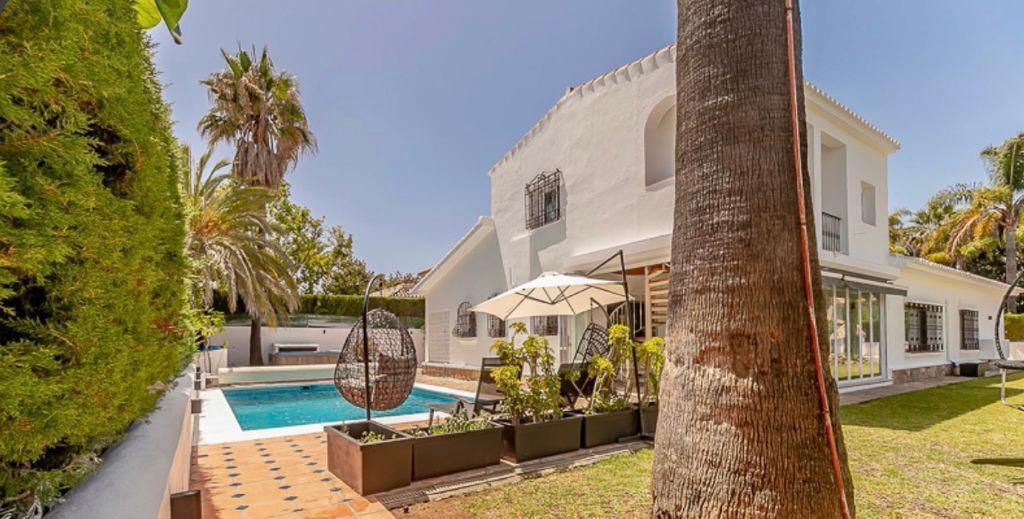 Garden of House or chalet to rent in Marbella  with Terrace and Swimming Pool