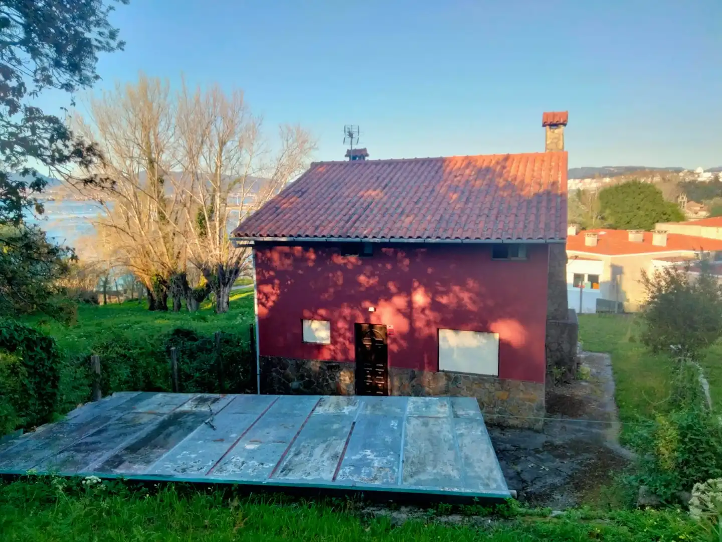 Vista exterior de Casa o chalet en venta en Vigo 