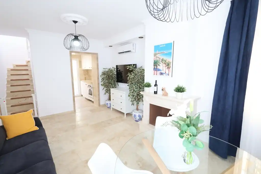 Living room of Houses for sale in Orihuela  with Air Conditioner, Heating and Terrace