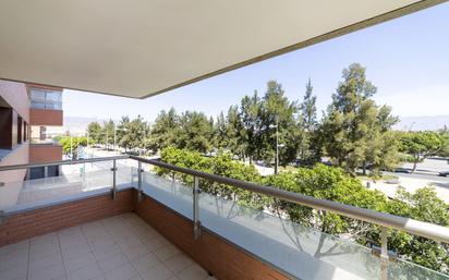 Terrace of Flat for sale in  Almería Capital  with Air Conditioner, Terrace and Swimming Pool