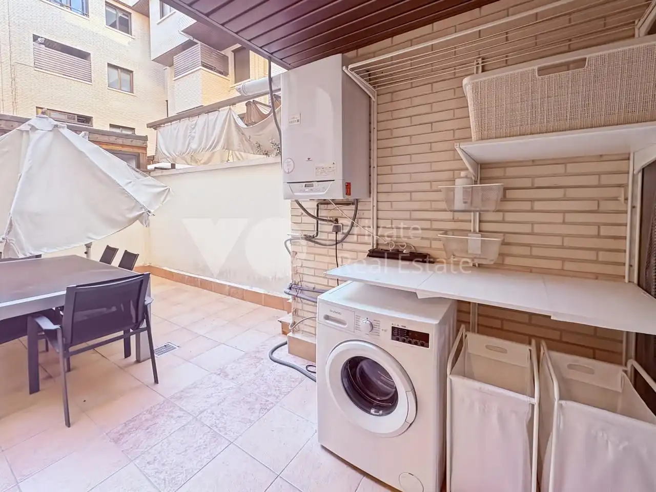 Balcony of Ground floor for rent in Majadahonda  with Air Conditioner, Heating and Terrace
