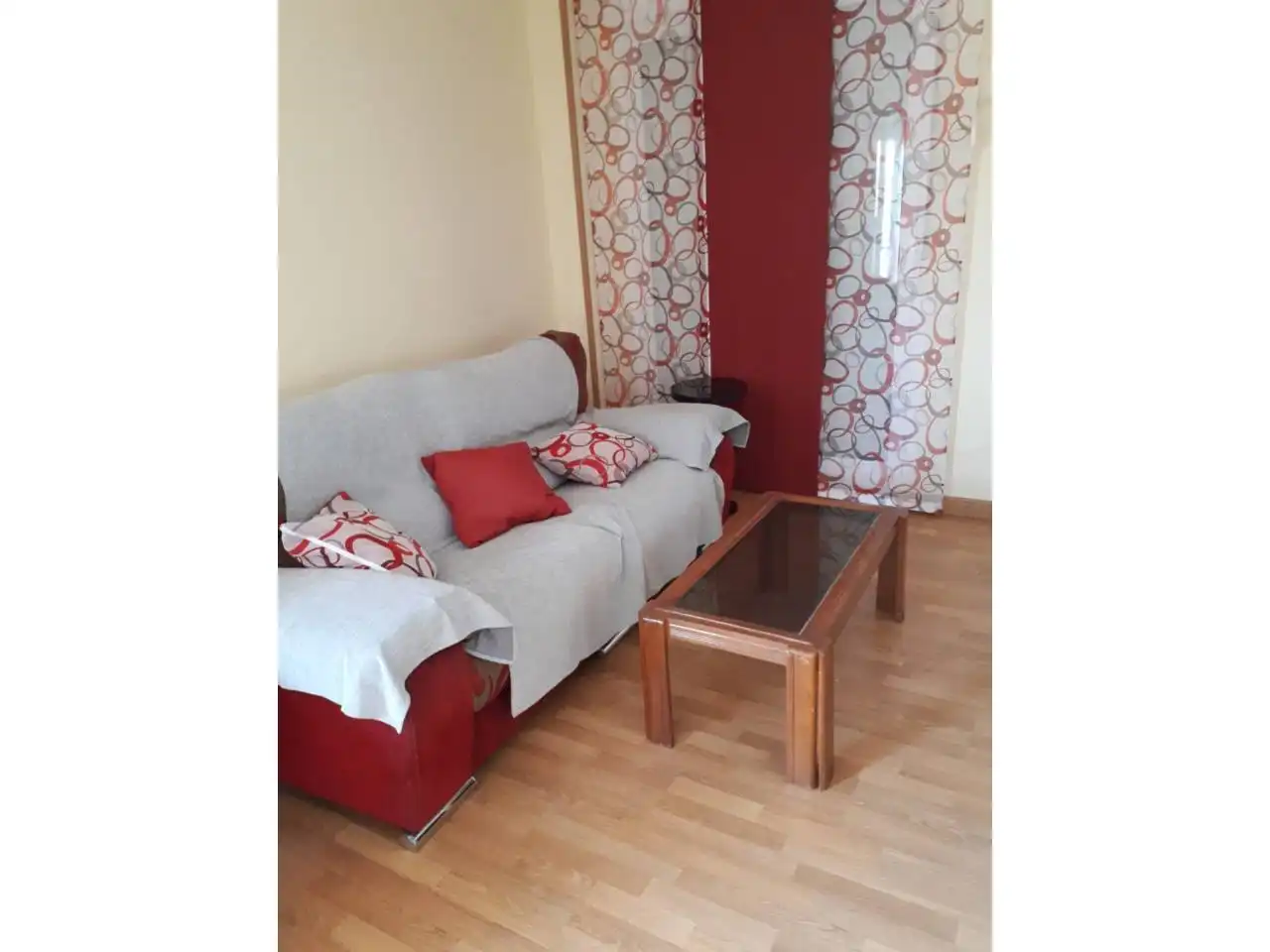 Wohnzimmer von Wohnung zur Miete in Don Benito mit Klimaanlage, Heizung und Möbliert
