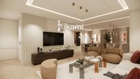 Living room of Attic for sale in  Madrid Capital  with Air Conditioner, Terrace and Furnished