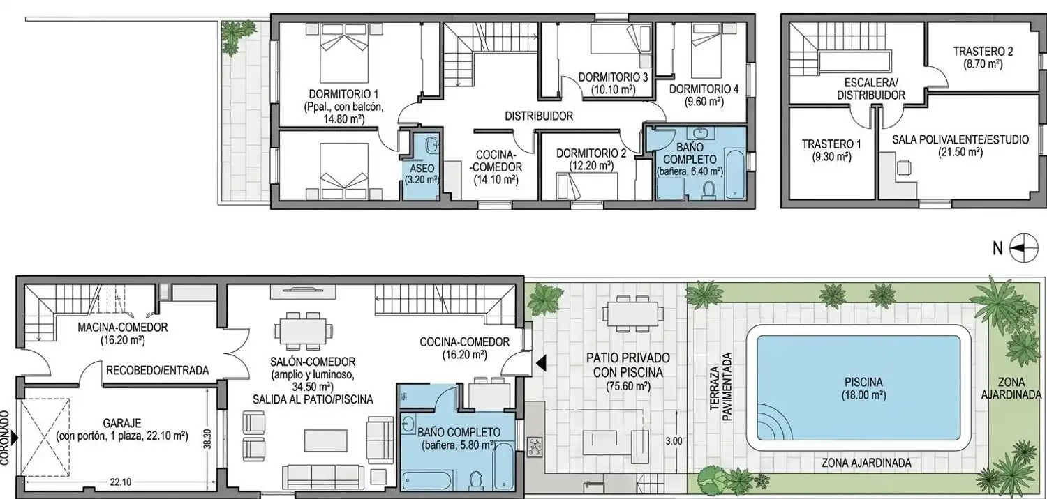 Chalet con piscina en venta en Calle Escultor García Corona, imagen 35
