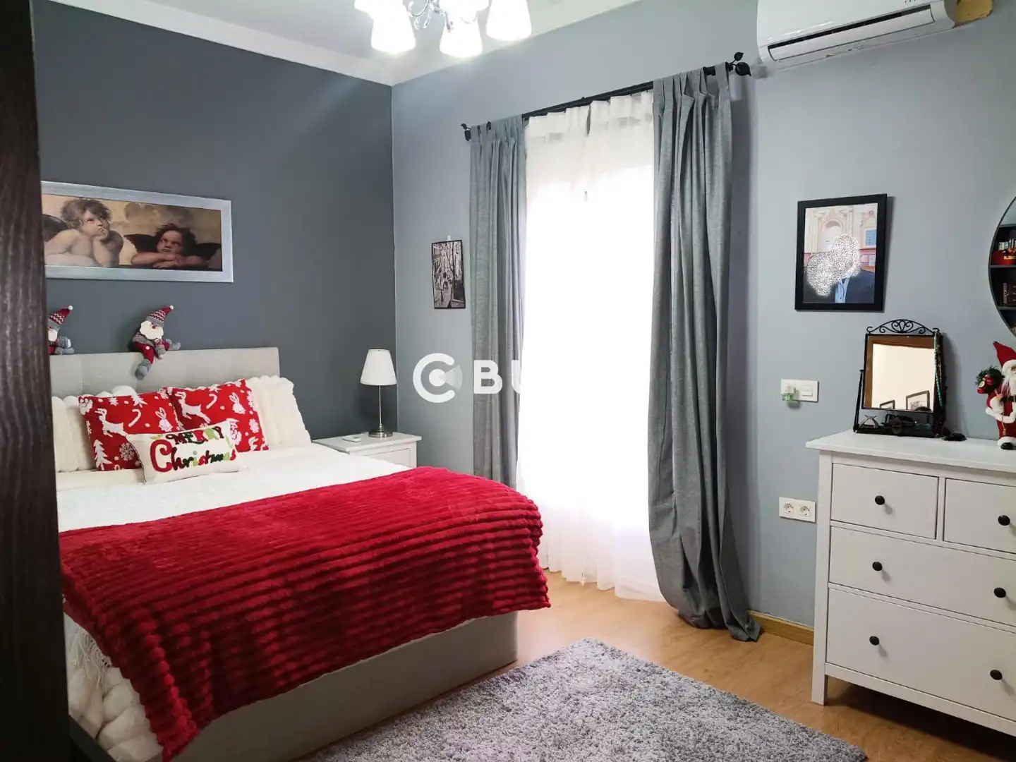 Bedroom of Houses for sale in Huévar del Aljarafe  with Air Conditioner, Heating and Terrace