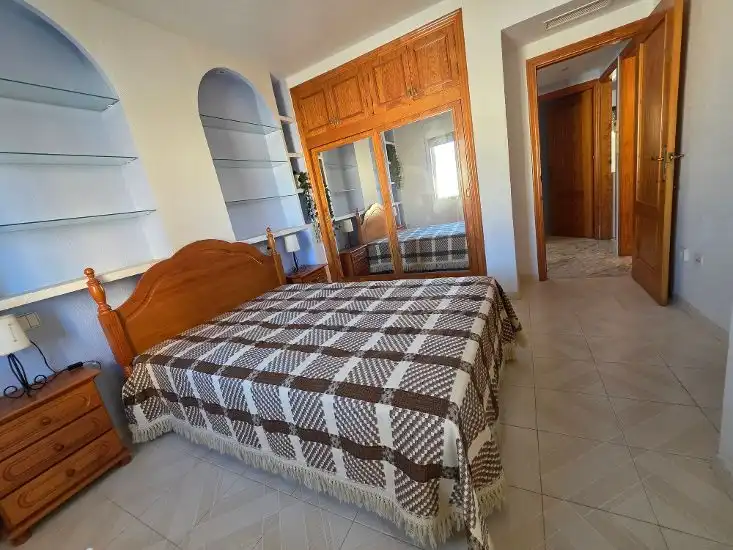Dormitori de Casa adosada en venda en La Manga del Mar Menor amb Aire condicionat, Jardí privat i Terrassa