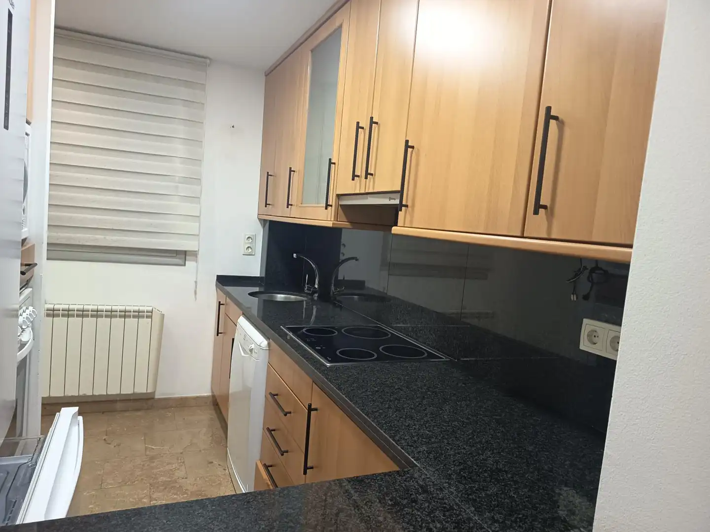 Küche von Wohnung zum Verkauf in Badalona mit Heizung und Terrasse