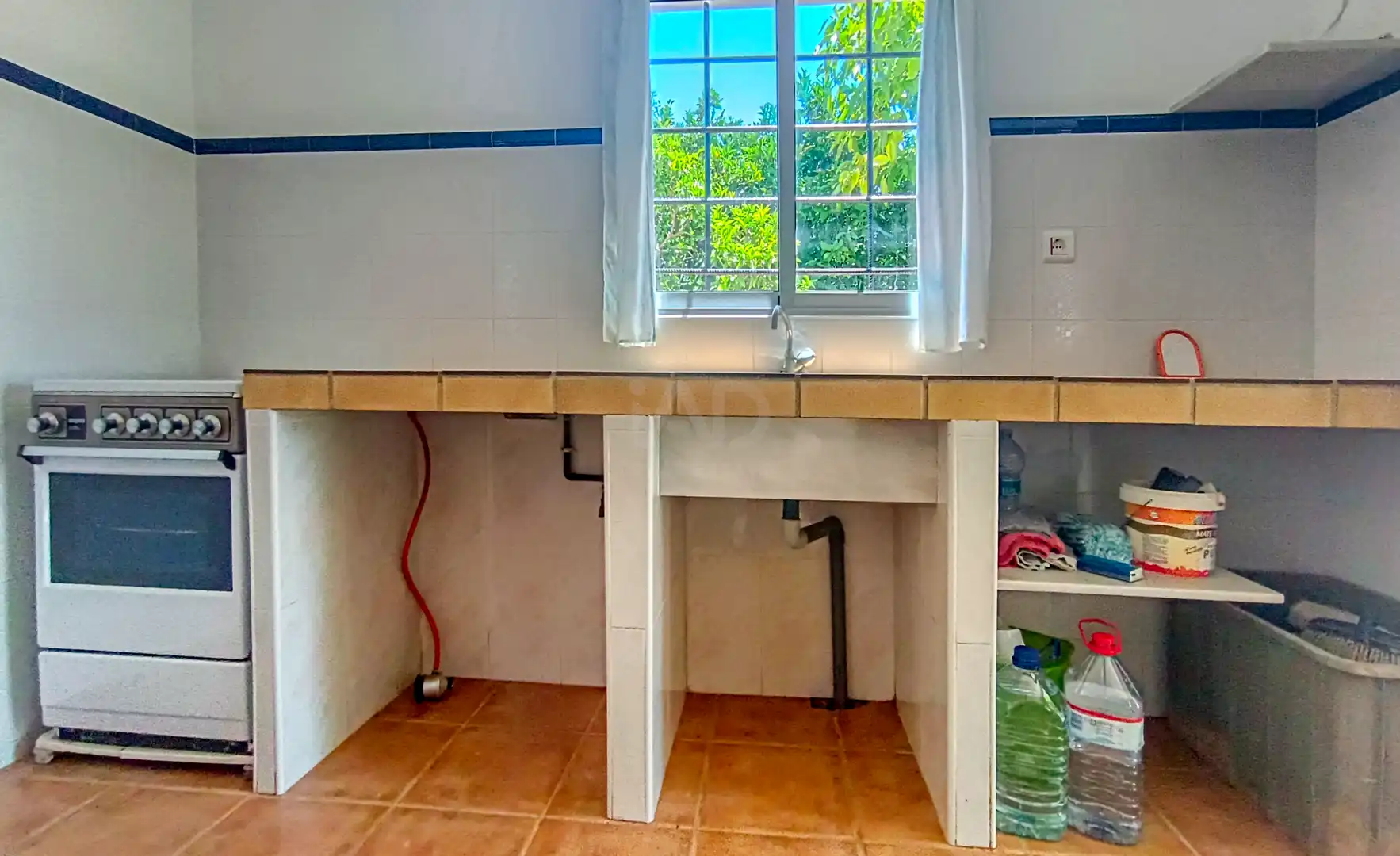 Cocina de Casa o chalet en venta en Albalat de la Ribera con Calefacción y Terraza