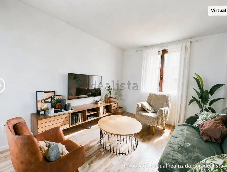 Sala de estar de Piso en venta en  Logroño con Calefacción, Parquet y Trastero