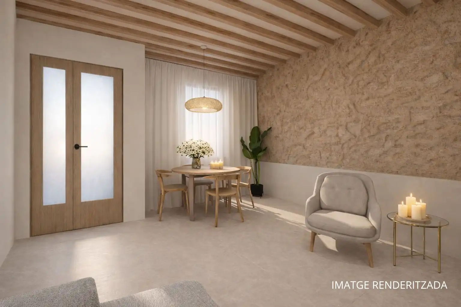 Sala d'estar de Casa o xalet en venda en Sant Feliu de Guíxols amb Calefacció, Parquet i Terrassa
