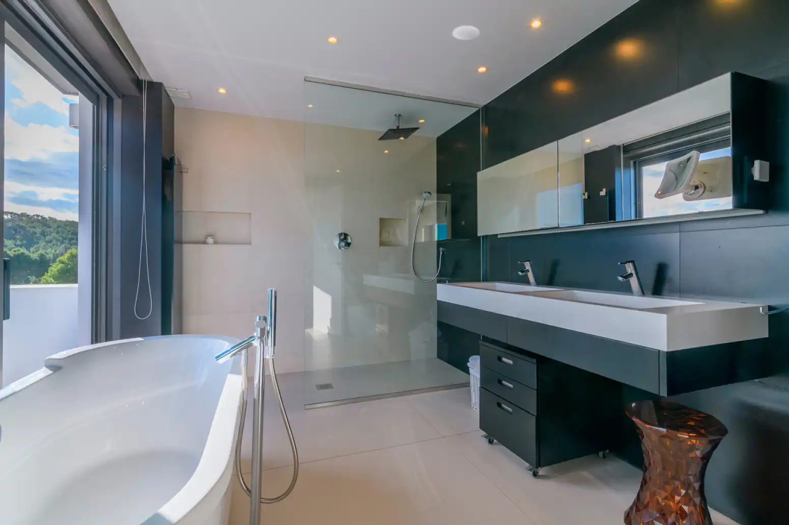 Bany de Casa o xalet en venda en Sitges amb Terrassa, Traster i Piscina