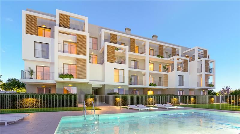 Vista exterior de Apartament en venda en Calvià amb Aire condicionat, Terrassa i Piscina comunitària