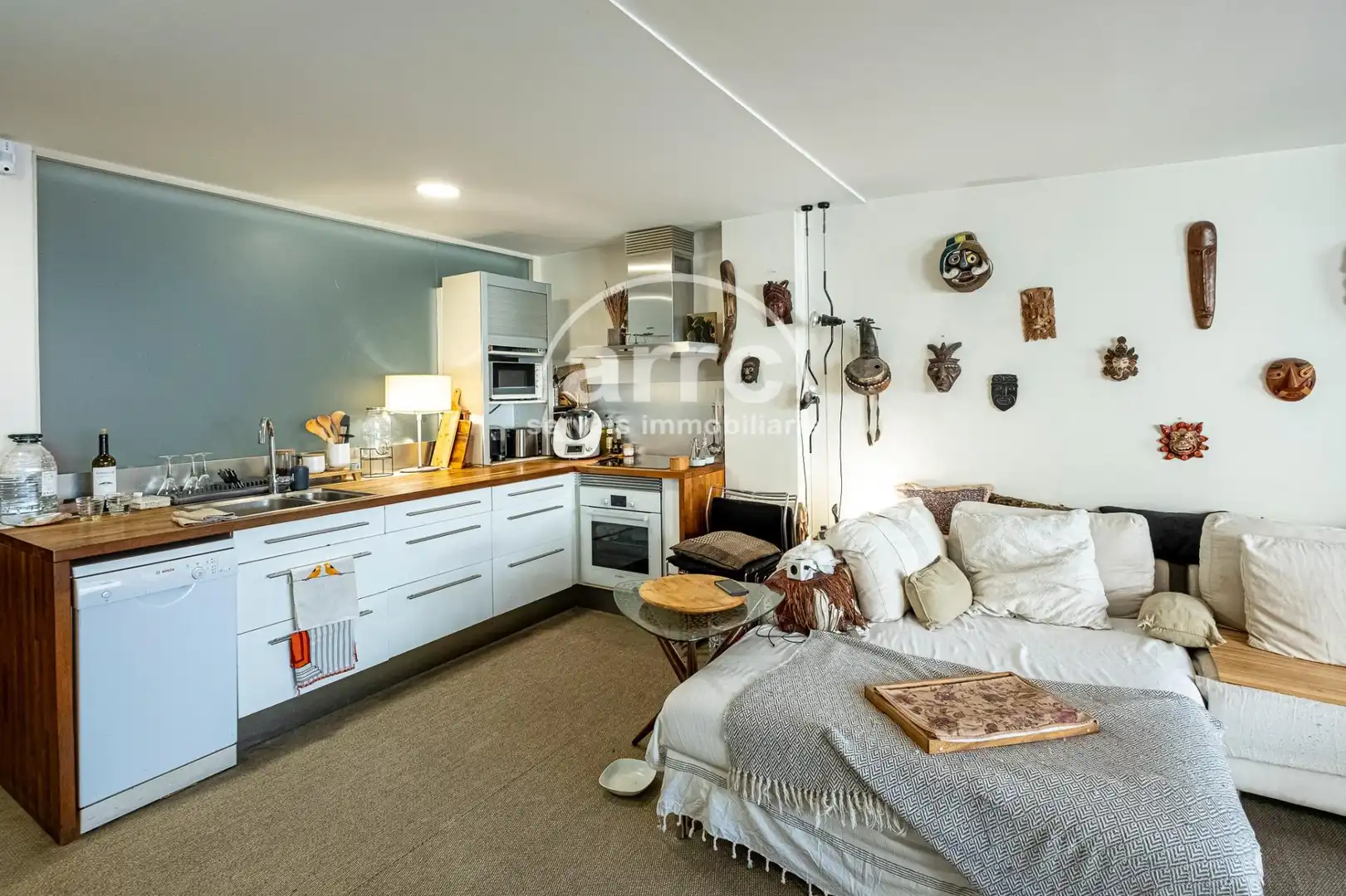 Bedroom of Flat for sale in Mataró  with Heating, Terrace and Balcony