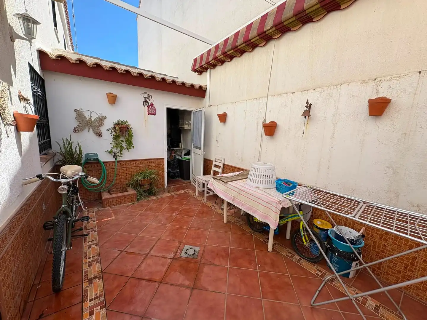 Terraza de Casa adosada en venta en Bollullos de la Mitación con Aire acondicionado y Trastero