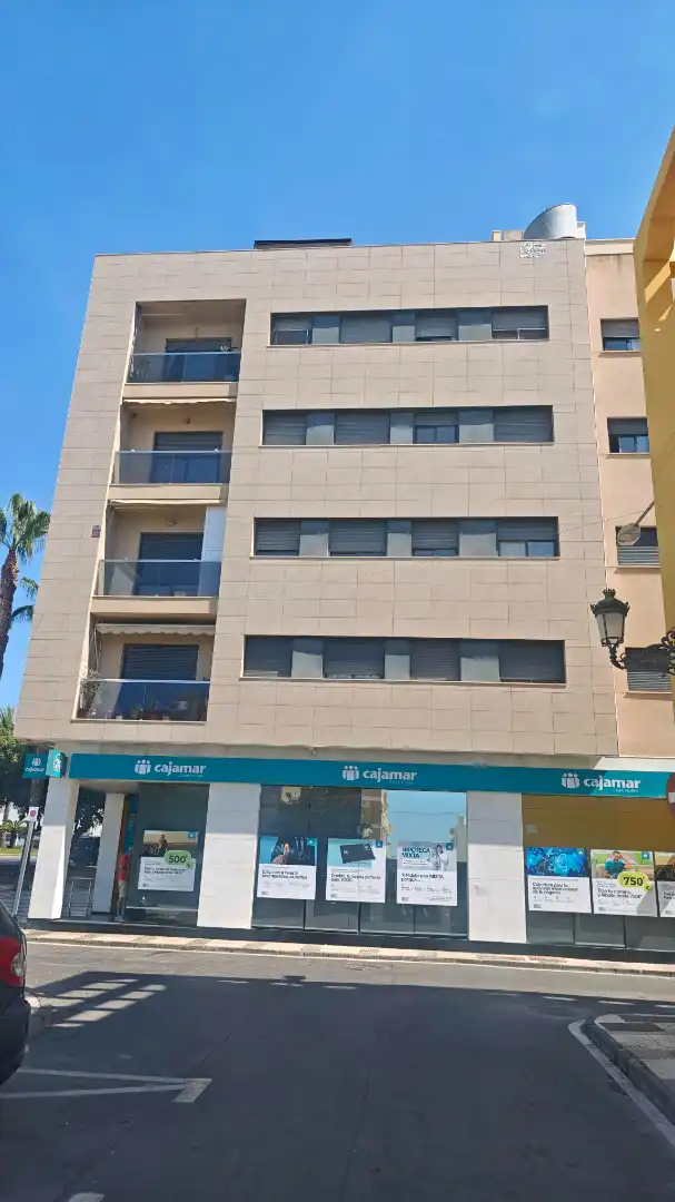 Vista exterior de Piso en venta en Roquetas de Mar con Aire acondicionado, Terraza y Amueblado