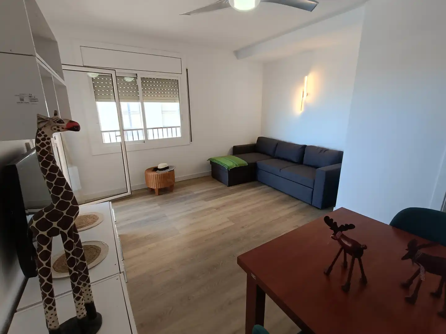 Schlafzimmer von Wohnung zur Miete in Calafell mit Parkett, Terrasse und Abstellraum