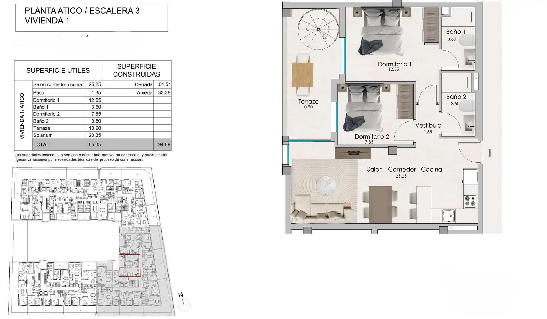 Flat with pool for sale in Santa Pola ciudad, imagen 8