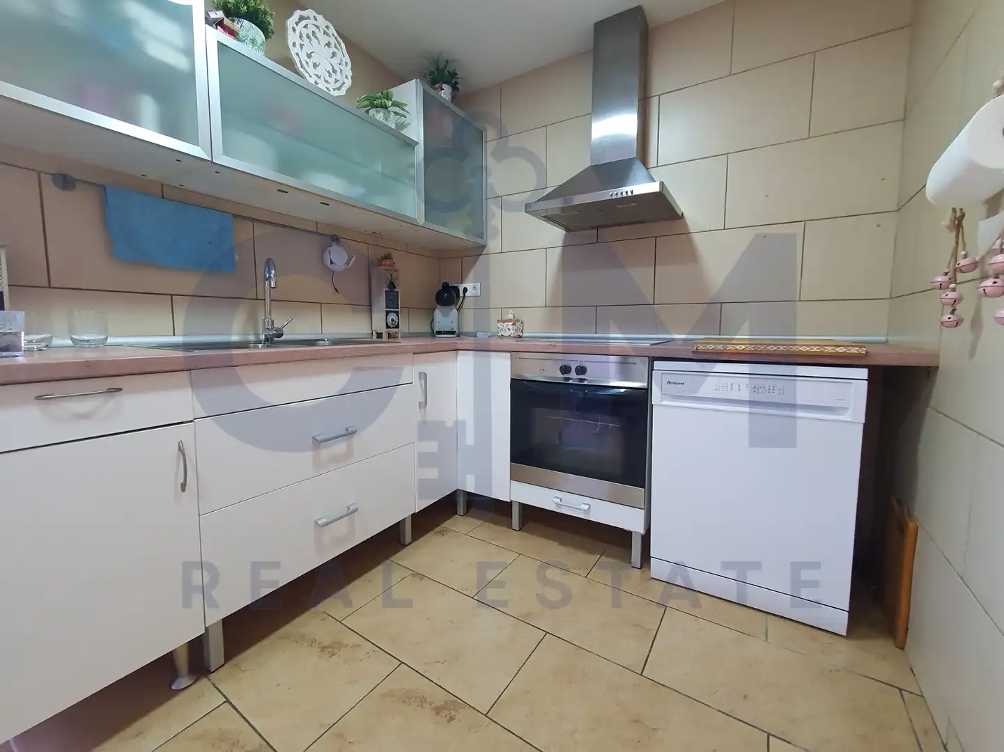 Cocina de Casa o chalet en venta en Vallgorguina con Aire acondicionado, Calefacción y Jardín privado