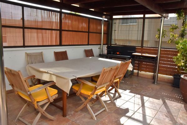 Terrassa de Casa o xalet en venda en Sant Carles de la Ràpita amb Aire condicionat, Calefacció i Jardí privat