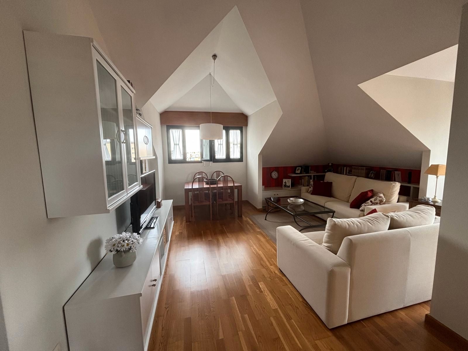 Living room of Attic for sale in Ares  with Heating, Terrace and Storage room