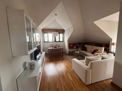 Living room of Attic for sale in Ares  with Heating, Terrace and Storage room