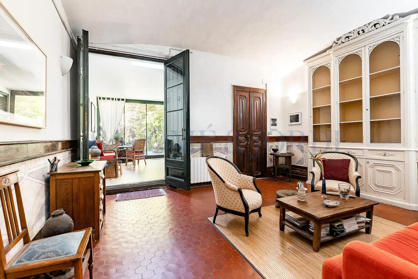 Living room of Houses for sale in Vilassar de Mar  with Air Conditioner, Heating and Private garden