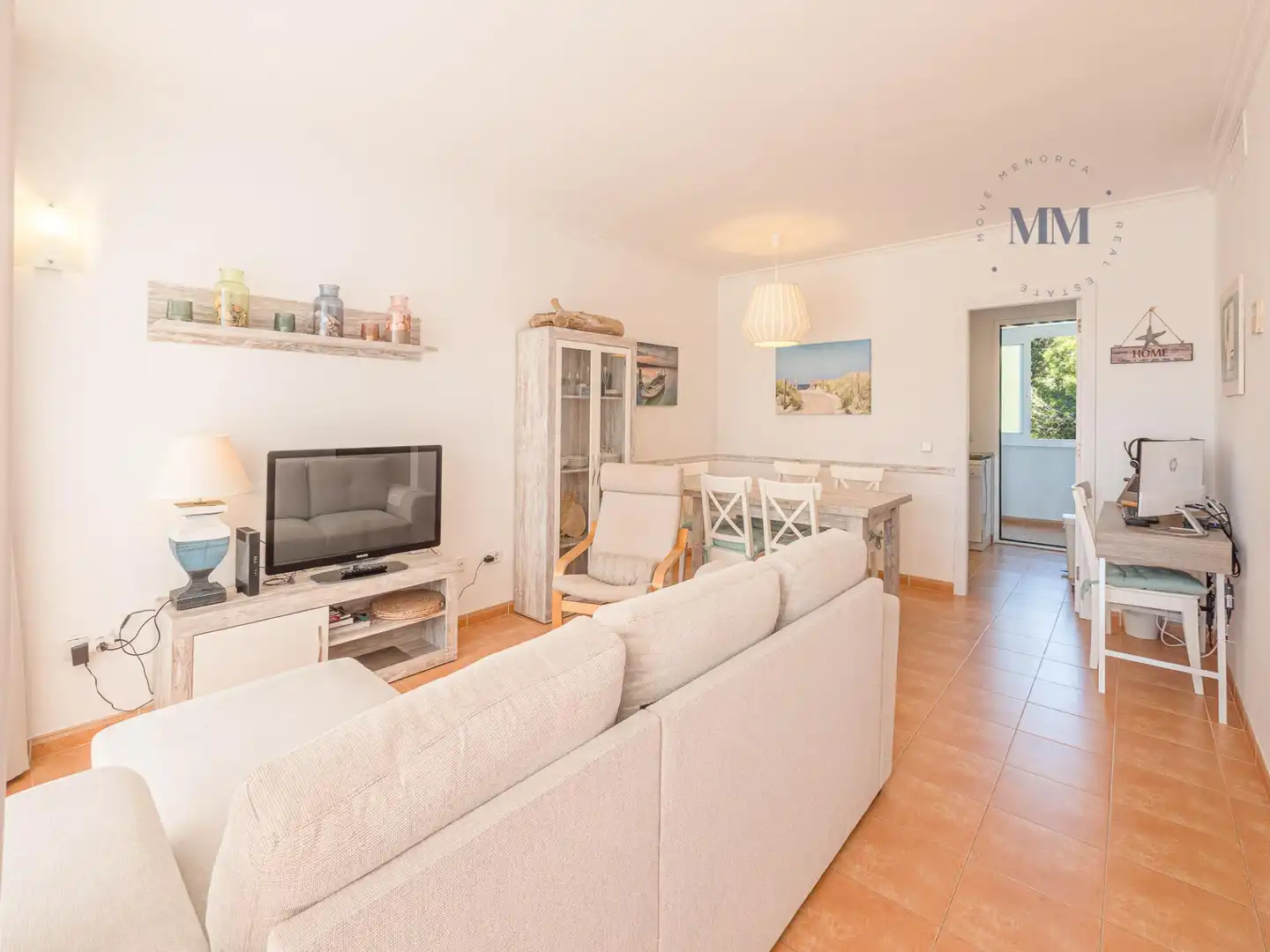 Sala de estar de Apartamento en venta en Es Mercadal con Aire acondicionado, Calefacción y Terraza