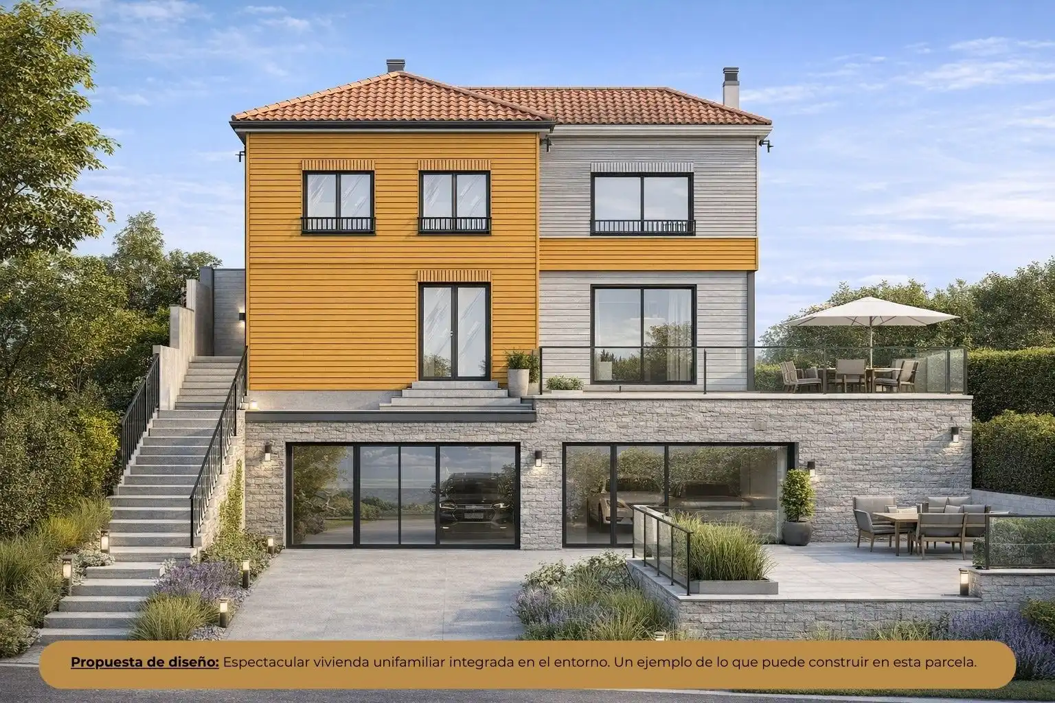 Vista exterior de Residencial en venta en Vallirana