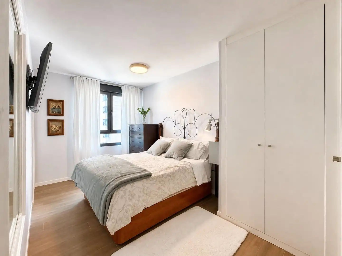 Schlafzimmer von Wohnung zum Verkauf in Valencia mit Klimaanlage, Terrasse und Abstellraum