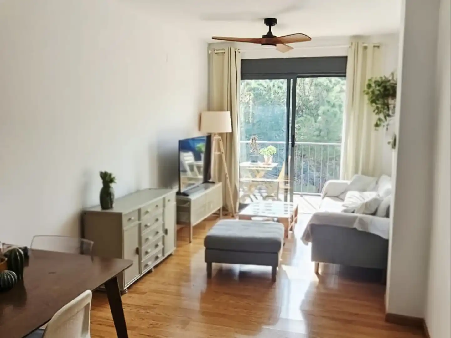 Sala de estar de Piso de alquiler en Murcia con Aire acondicionado, Calefacción y Amueblado