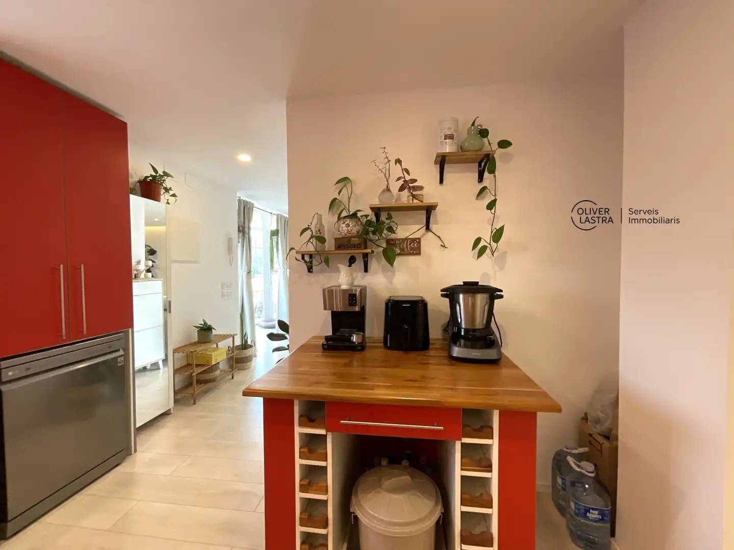 Cocina de Casa o chalet en venta en Corbera de Llobregat con Aire acondicionado, Jardín privado y Parquet