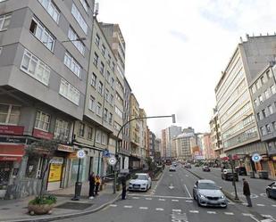 Exterior view of Flat for sale in A Coruña Capital   with Furnished