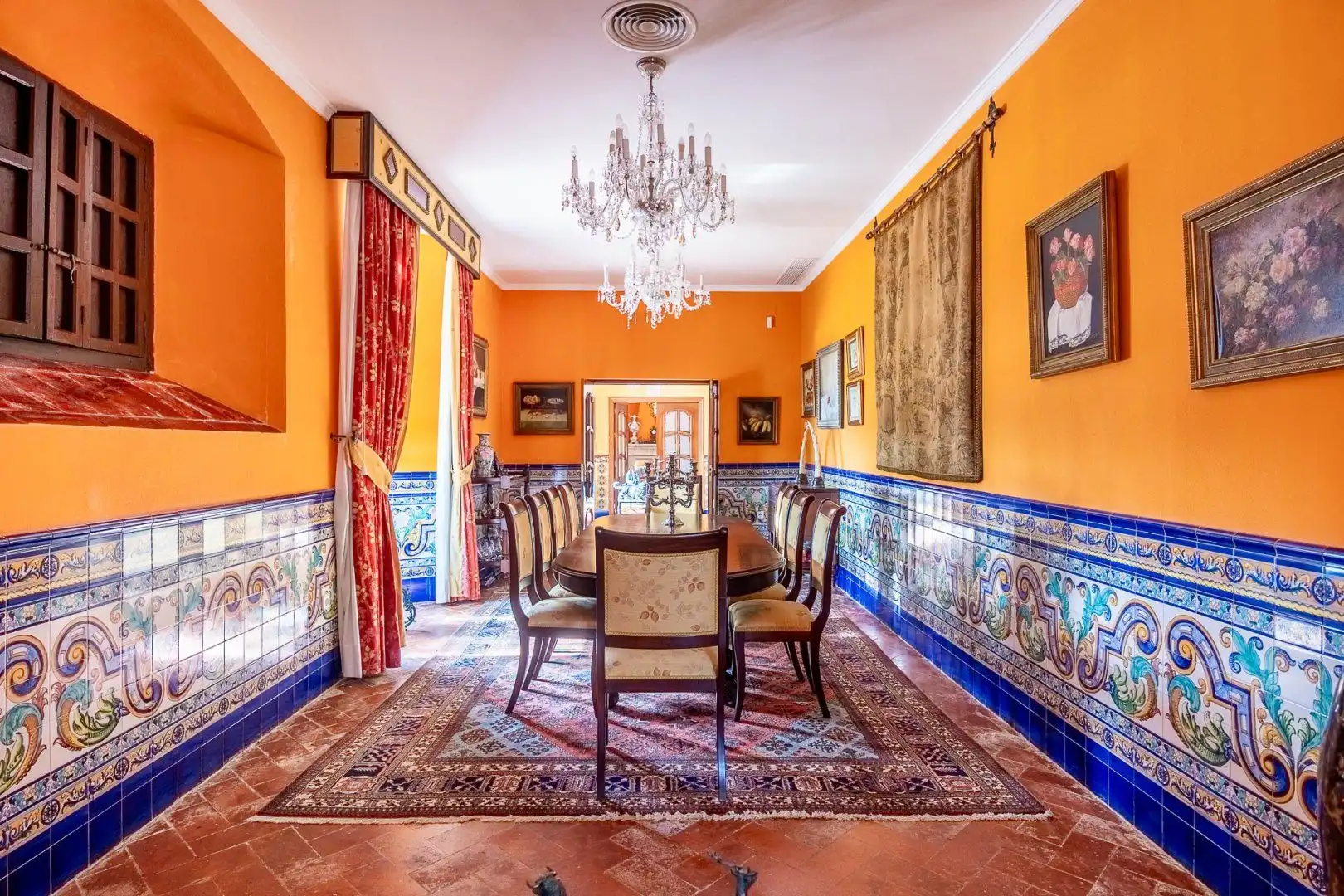 Dining room of Country homes for sale in Carmona  with Air Conditioner, Terrace and Storage room