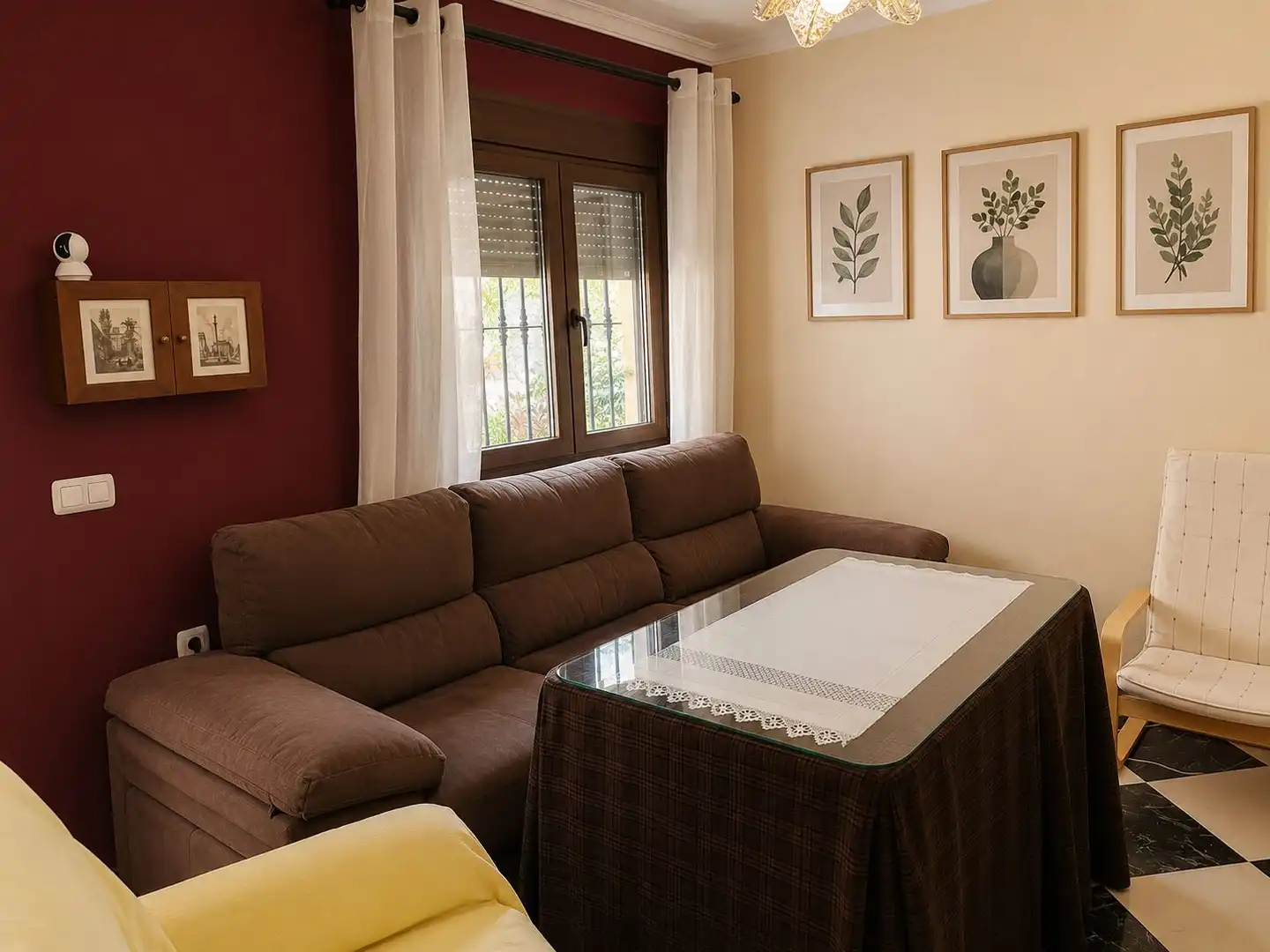 Sala de estar de Casa o chalet en venta en Álora con Amueblado, Horno y Lavadora