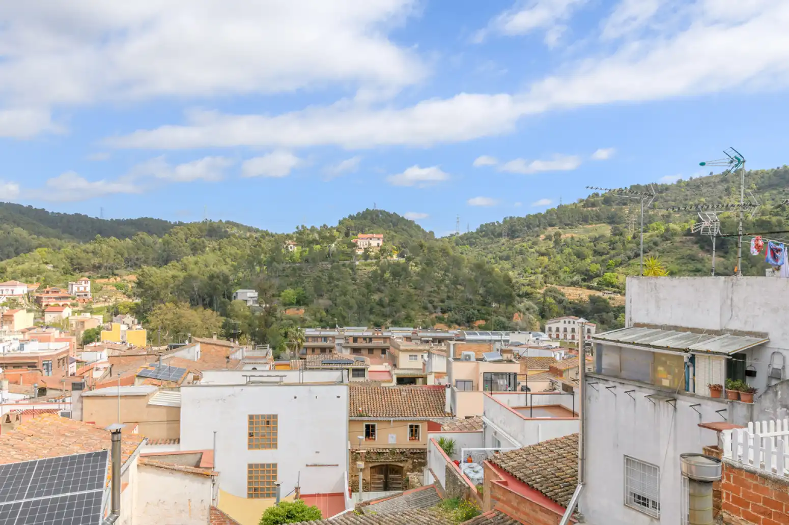 Exterior view of Houses for sale in Sant Climent de Llobregat  with Terrace