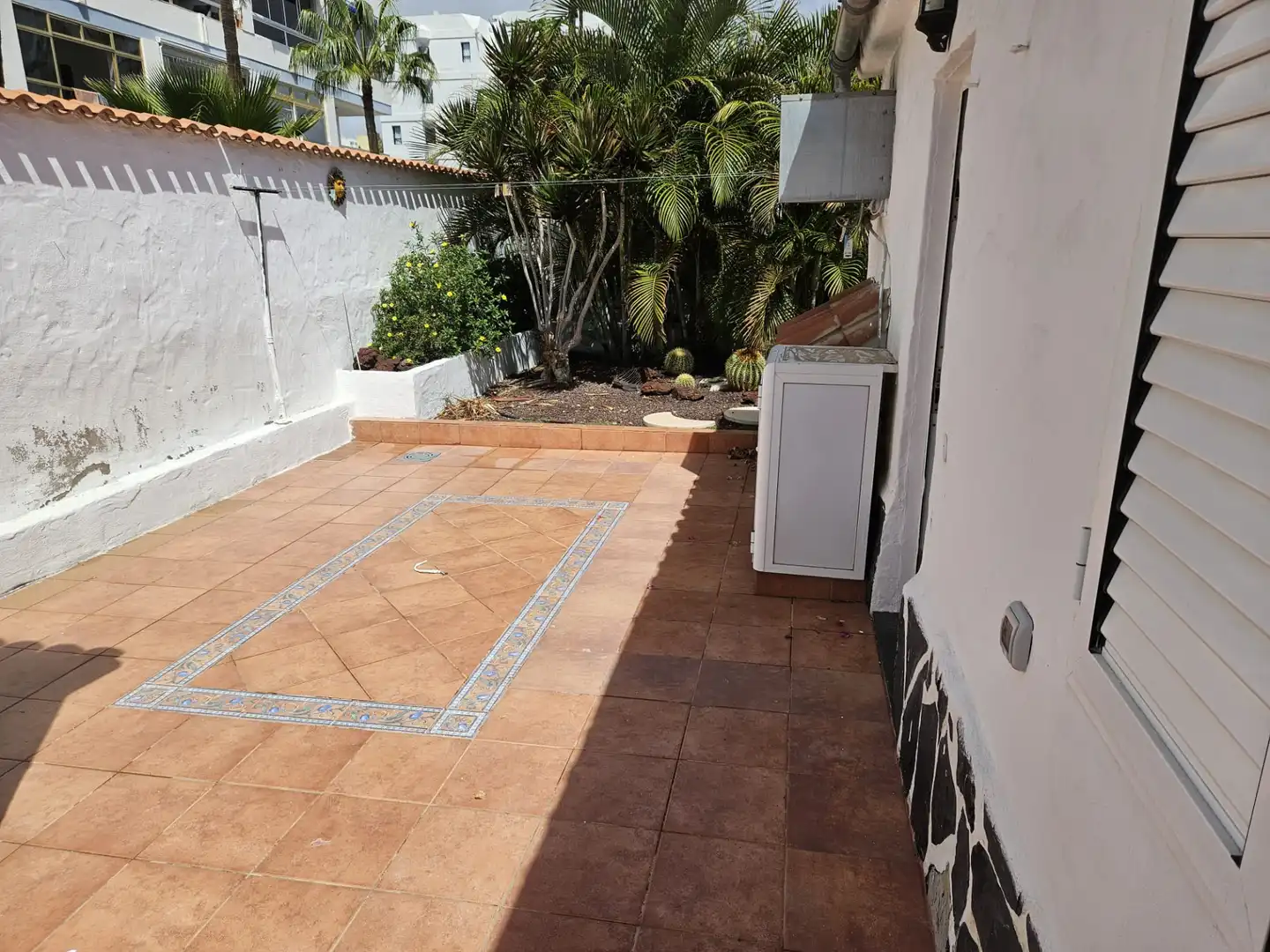 Terraza de Casa o chalet en venta en San Bartolomé de Tirajana con Aire acondicionado, Jardín privado y Amueblado
