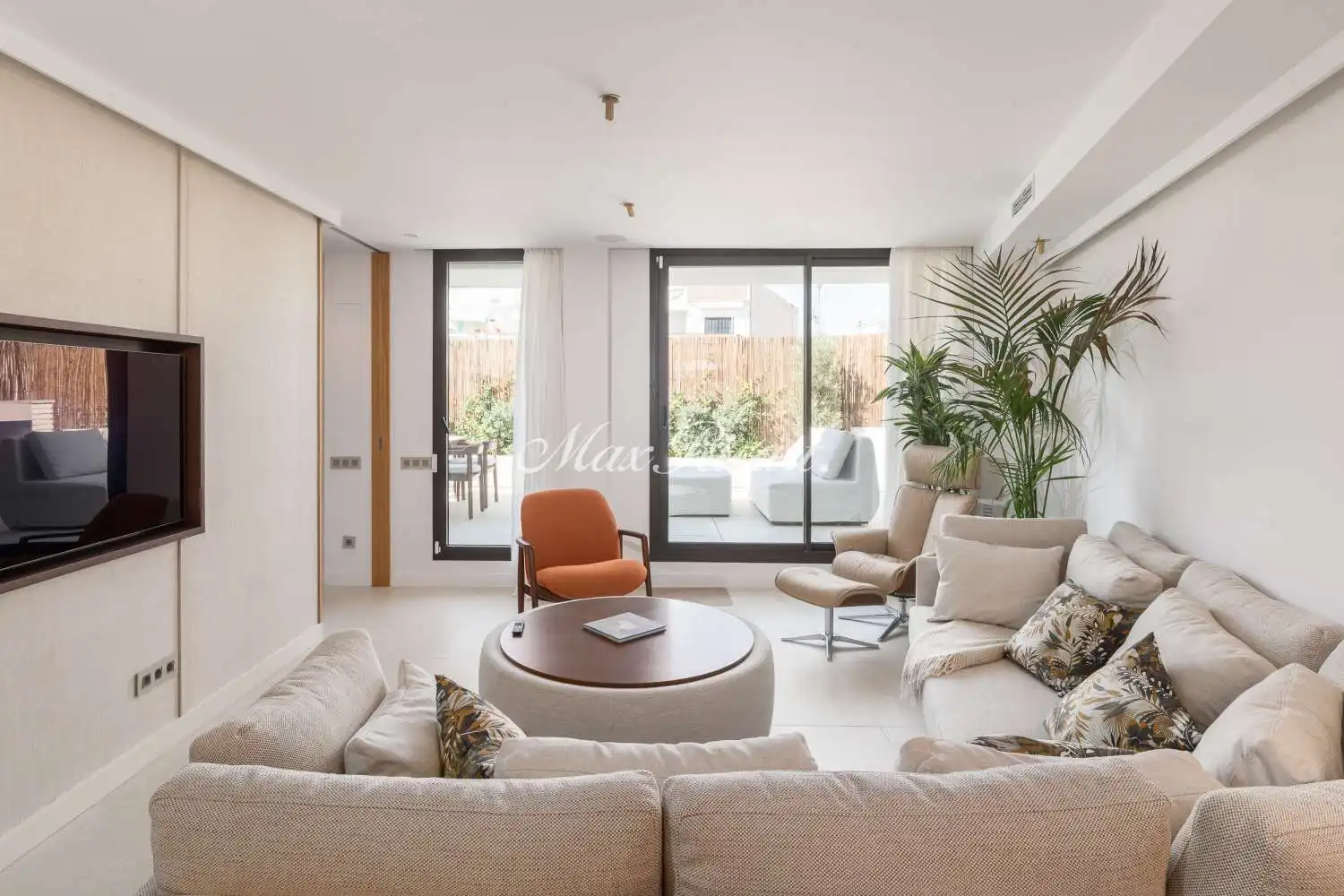 Living room of Attic for rent in Barcelona  with Air Conditioner, Heating and Terrace