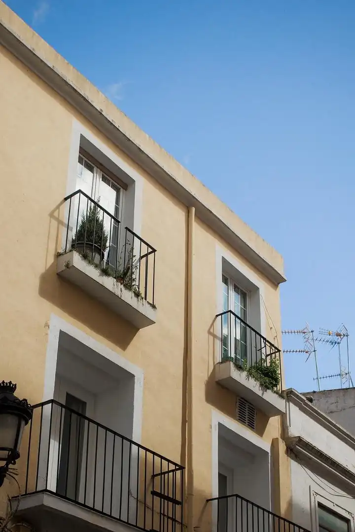 Terrassa de Estudi de lloguer en Badajoz amb Aire condicionat, Moblat i Balcó