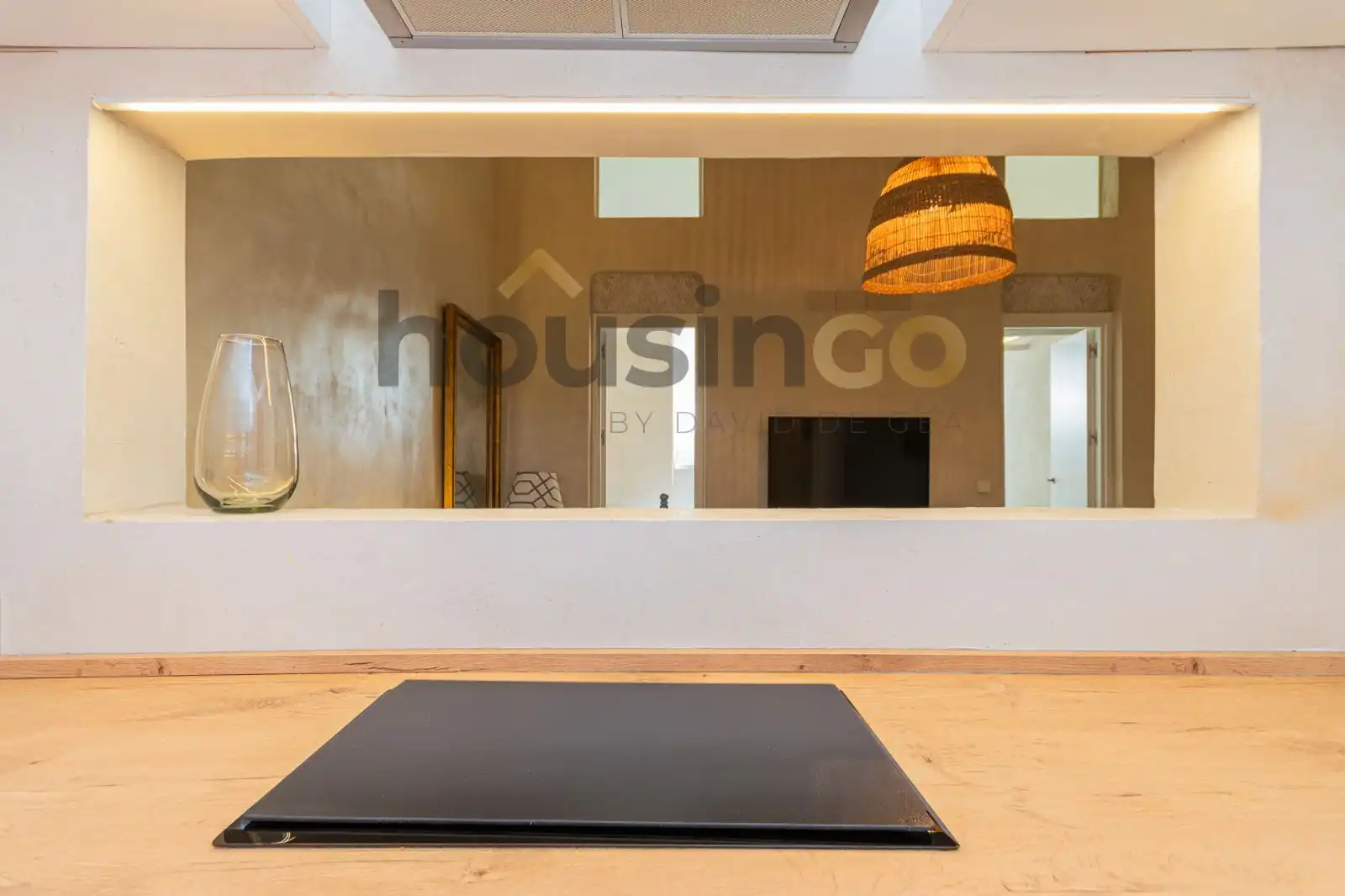 Sala de estar de Piso en venta en Madrid con Calefacción, Parquet y Amueblado