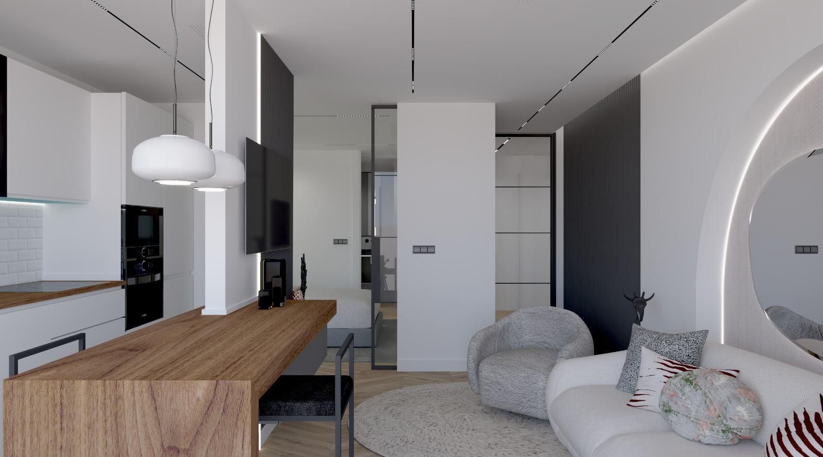 Living room of Flat for sale in Terrassa  with Heating, Parquet flooring and Terrace
