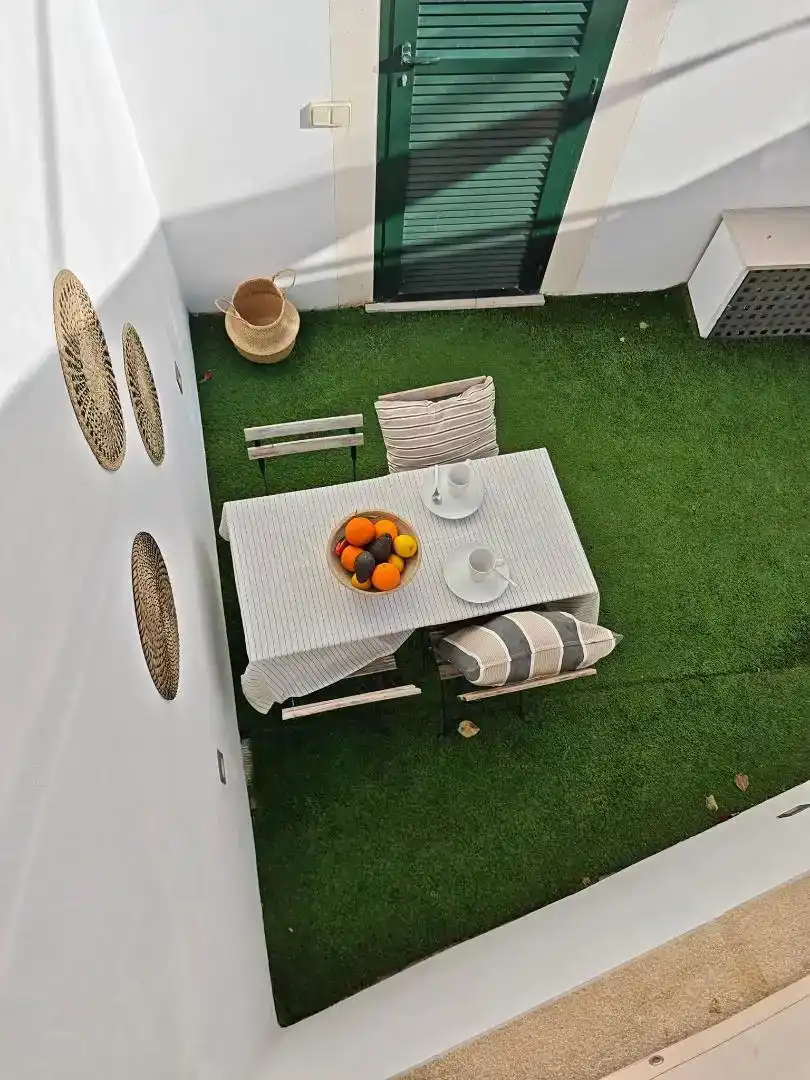 Terrasse von Wohnungen zur Miete in  Palma de Mallorca mit Klimaanlage, Privatgarten und Abstellraum