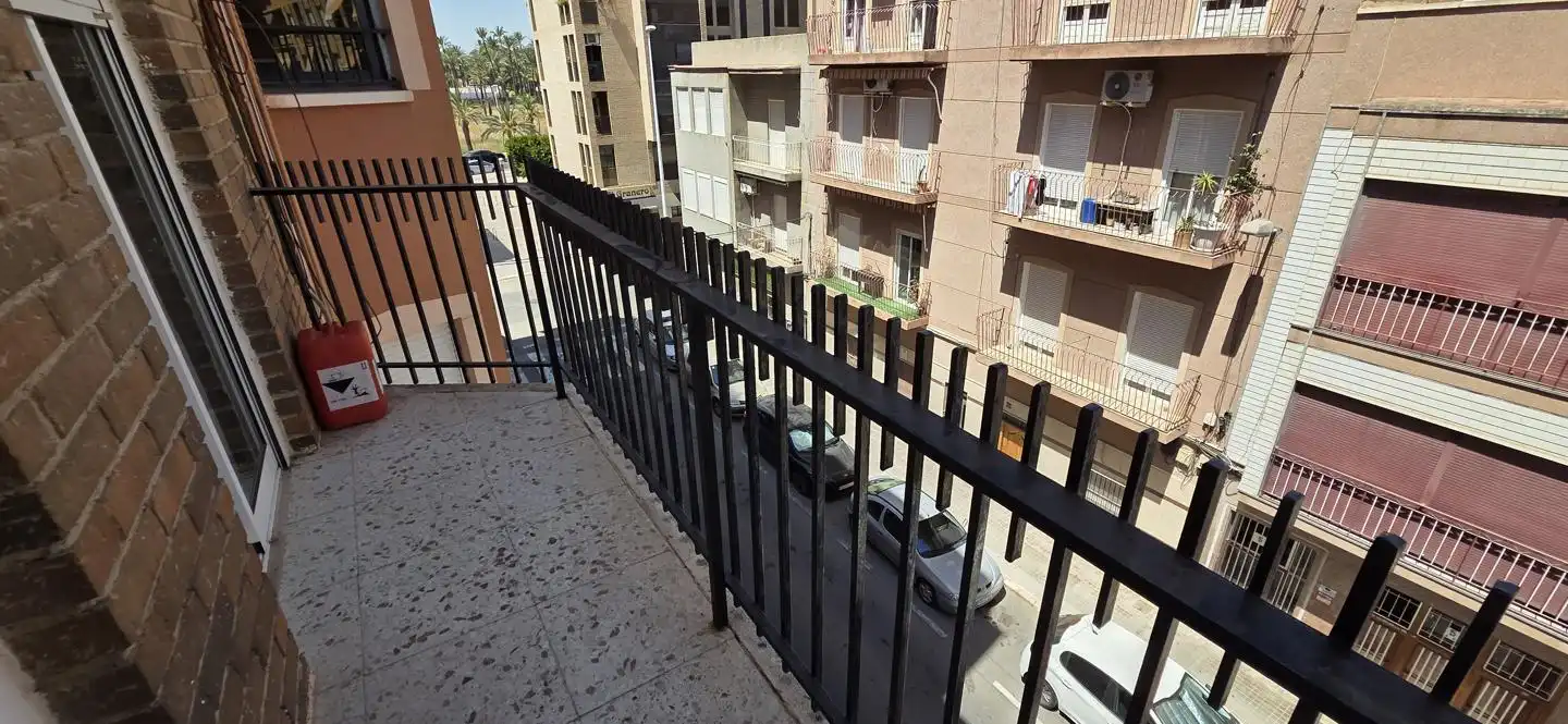 Balcony of Flat for rent in Elche / Elx  with Air Conditioner, Furnished and Balcony