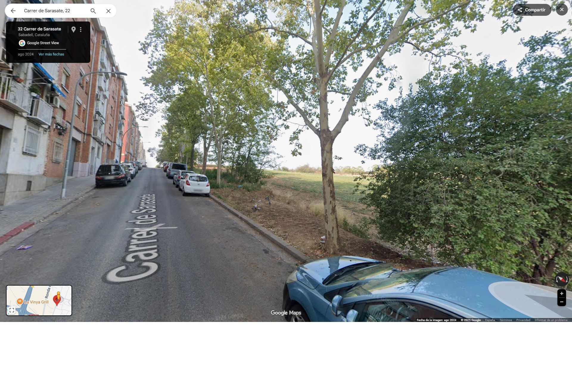 Vista exterior de Pis en venda en Sabadell amb Aire condicionat, Calefacció i Parquet