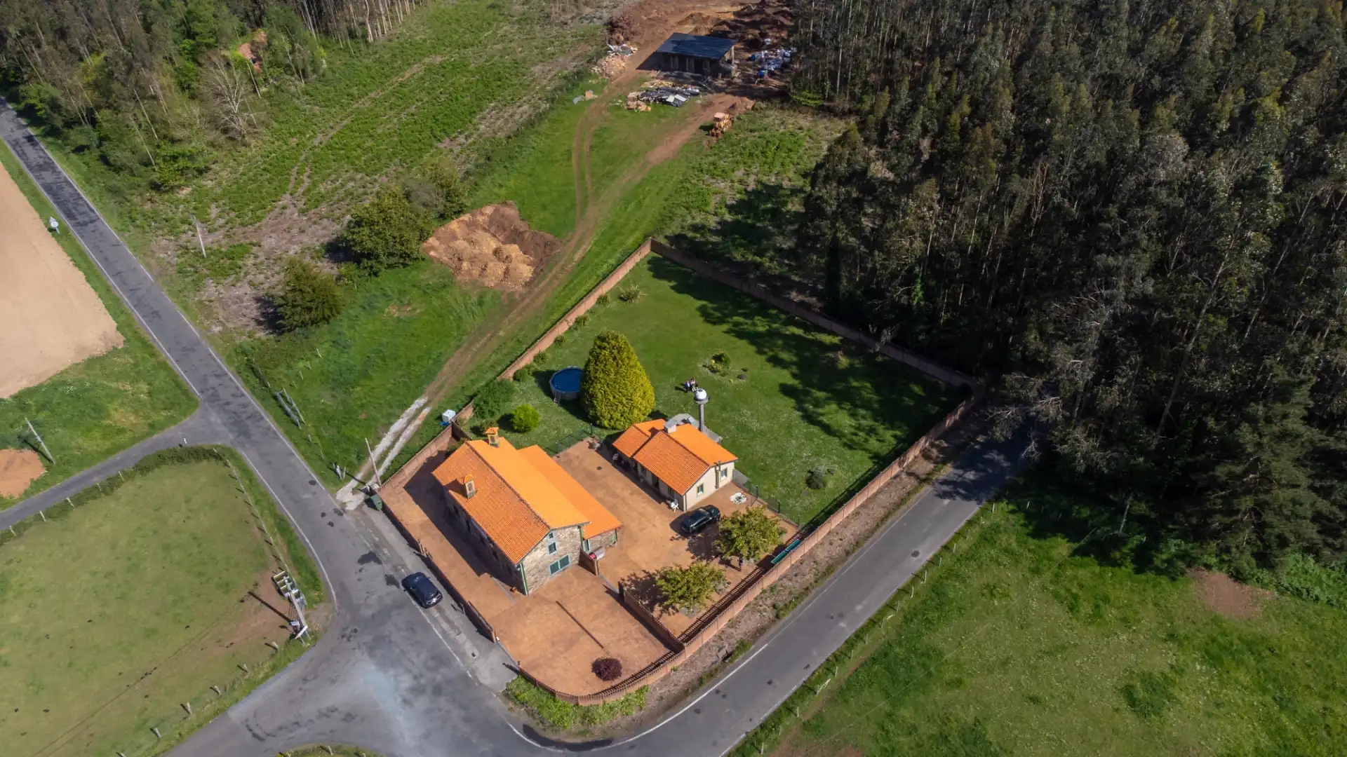 Finca rústica en venta en Valdoviño con Calefacción, Jardín privado y Parquet