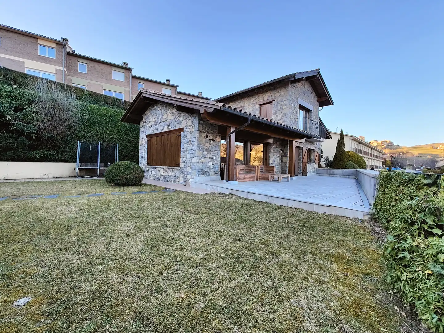 Exterior view of Houses for sale in Molló  with Heating, Private garden and Terrace
