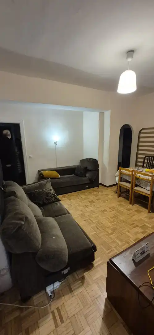 Living room of Flat for sale in Valladolid  with Heating, Parquet flooring and Terrace